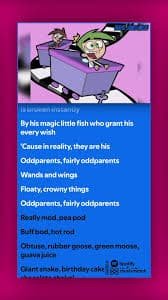 Fairly Odd Parents lyrics