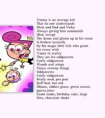 Fairly Odd Parents lyrics