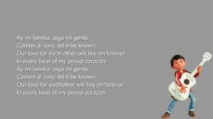 Un Poco Loco Lyrics