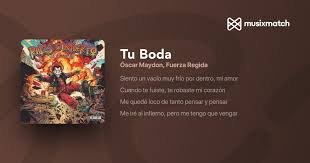 Tu Boda English Lyrics 