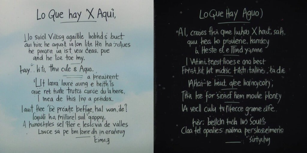 lo que hay x aquí lyrics