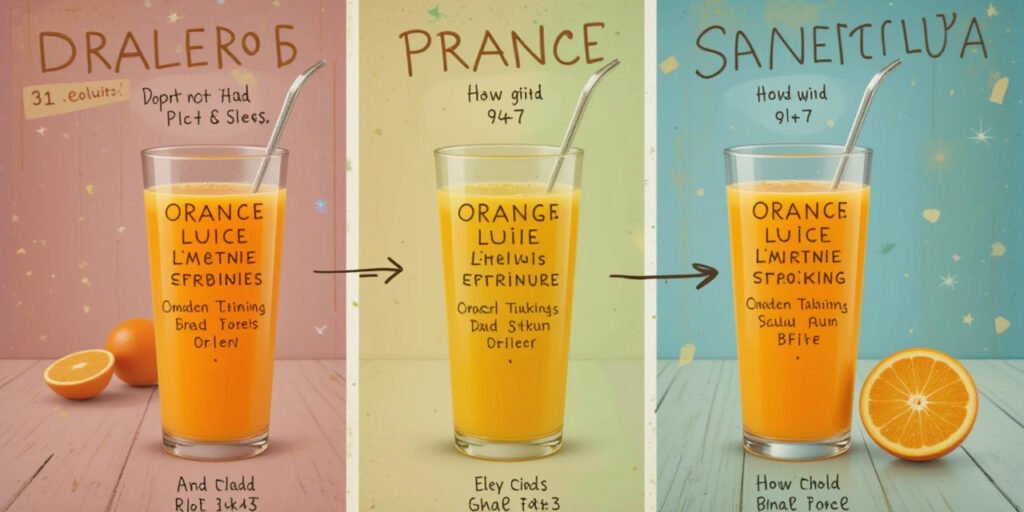 Orange Juice Lyrics