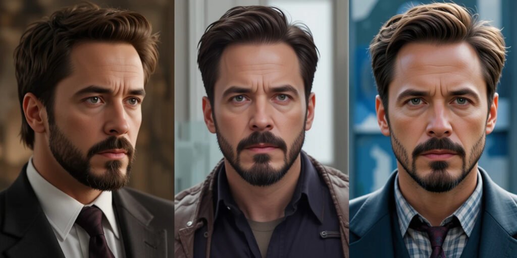 Tony Stark beard 