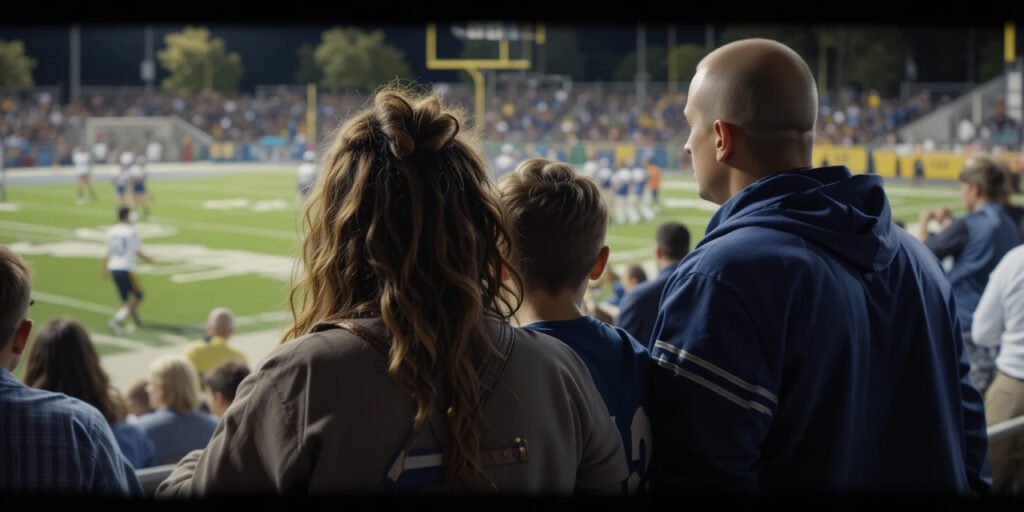 Caleb Williams' parents,