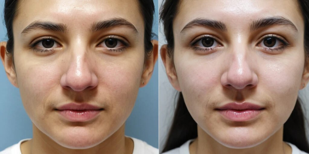 "nose fillers gone wrong