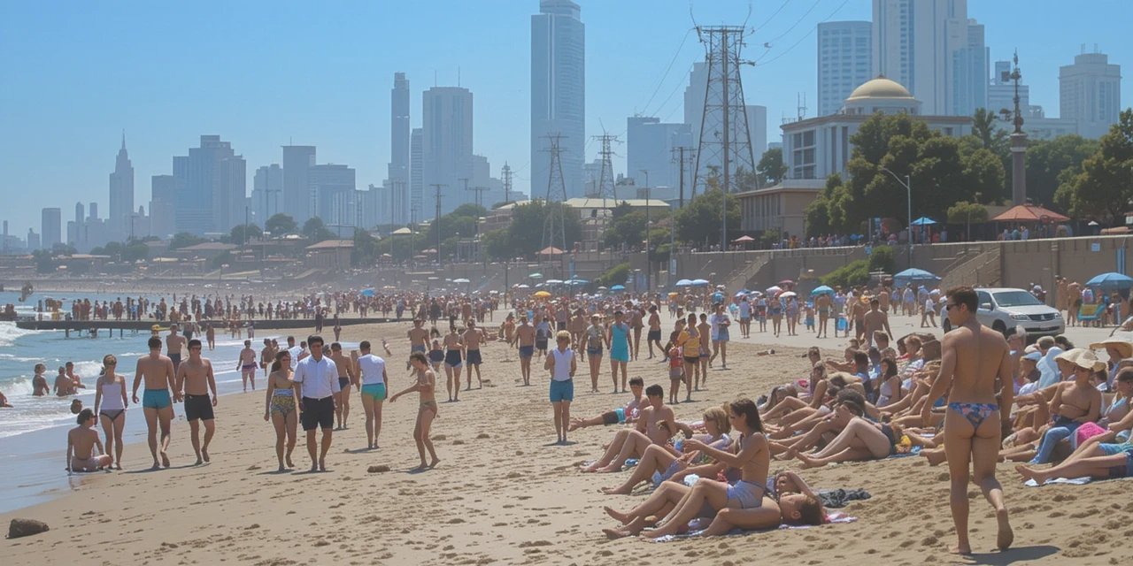 Record High Temperatures Sweep Nation as Heatwave Intensifies